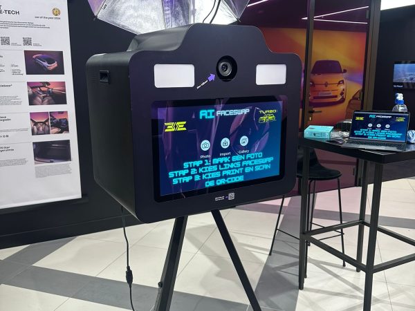 AIbooth - photobooth - verhuur - Artificial intelligence - Zuil